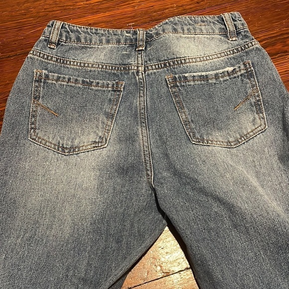 Habitual Girl’s High Waisted Jeans with Rips Size 14 - Picture 5 of 8